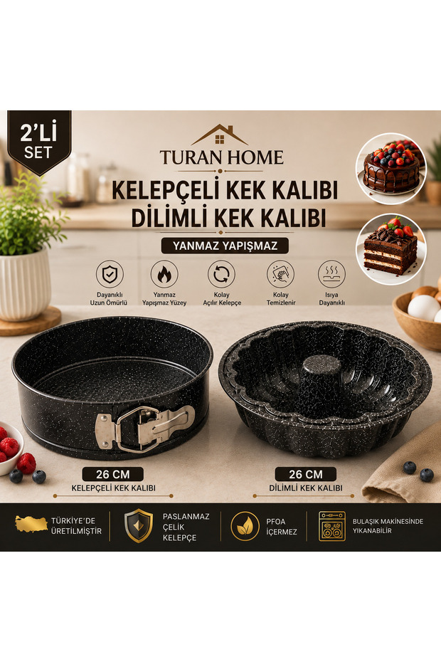 Kek kalıbı seti