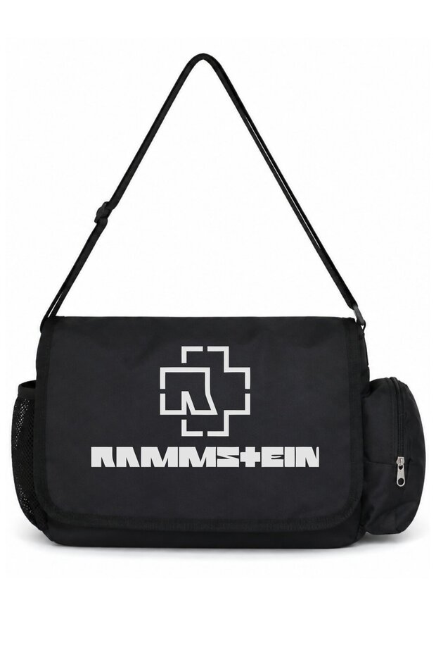 Rammstein Rock Metal Music Band Printed Unisex School, Sports, Office Multi-Purpose Messenger Bag