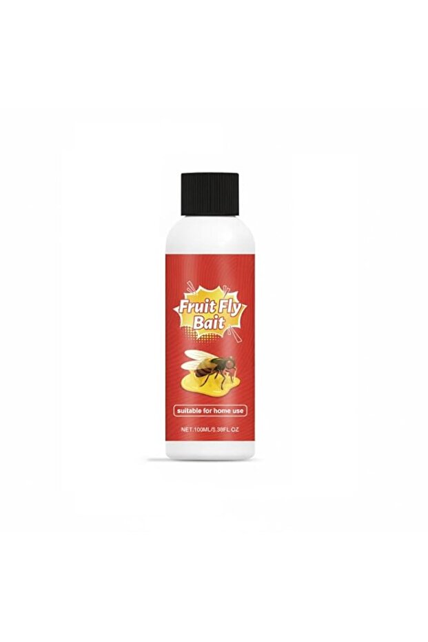 Fruit Fly Trap Refill, 100ml, non-toxic, ready-to-use fruit fly bait, Safe and easy to use, for homes, kitchens, and apple traps, effectively eliminating fruit fly infestations.