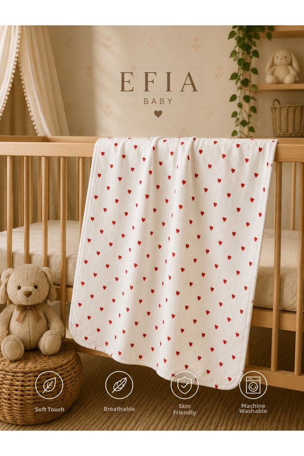 Red Heart 100% Cotton Blanket