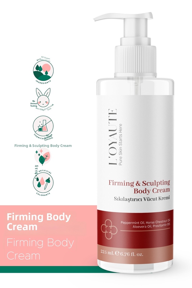 Firming, Cellulite and Stretch Mark Removal Body Shaping Cream 225 ml