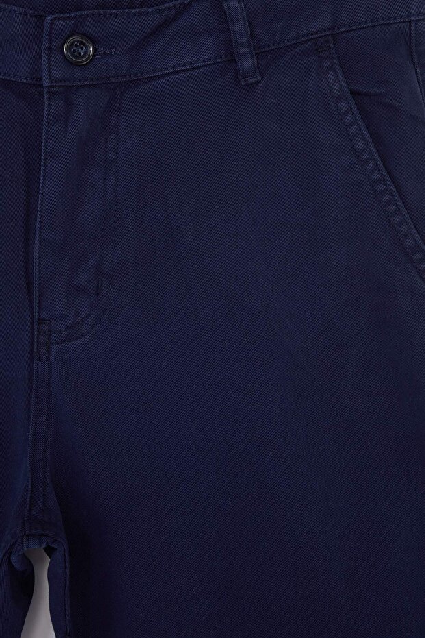 Lacivert Chino Cep Regular Fit Şort & Bermuda TMNSS26SR00026 - 5