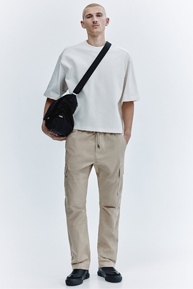 Kargo Pantolon Slim Fit