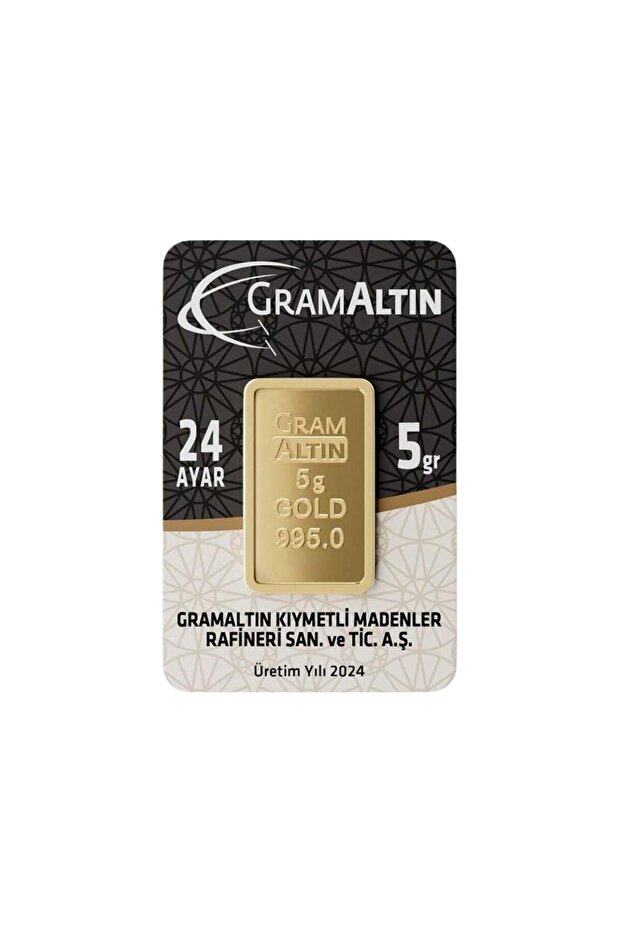 5 gr 24 Ayar 995 Milyem Gram Altın