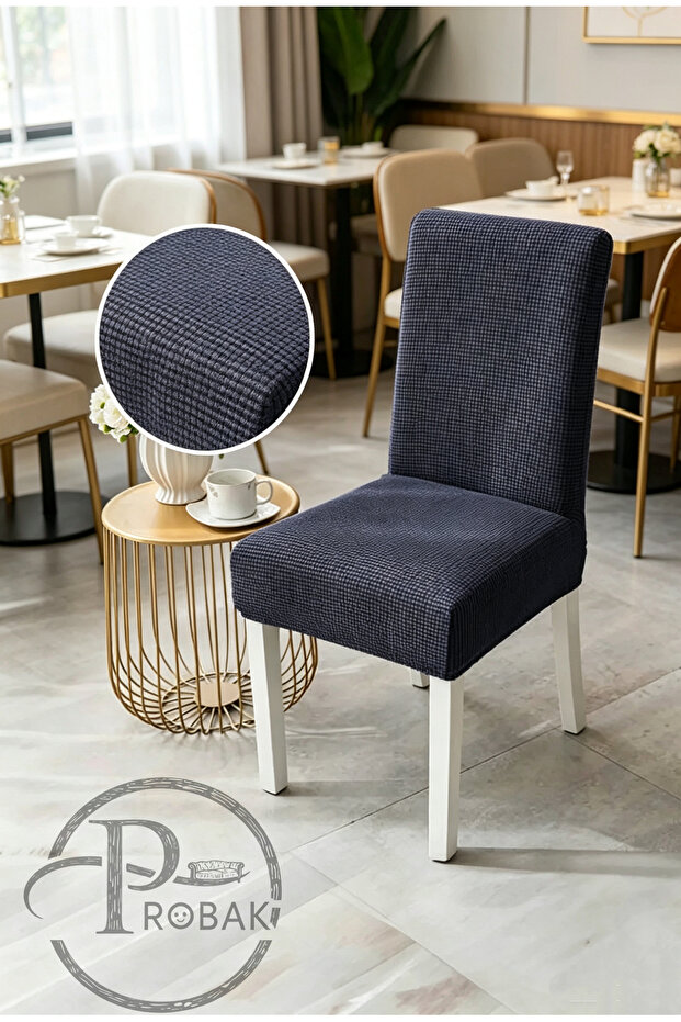 home square pattern Chair Cover Washable Stretch Fabric Stretch Elastic Chair Cover