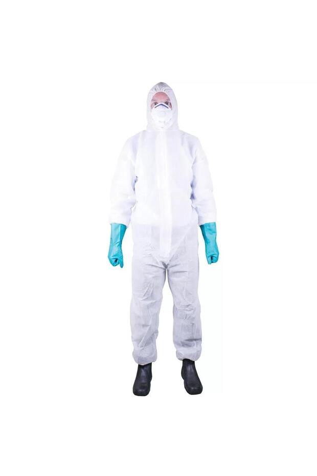 25 Pieces 30 Gr Disposable Economic Interlining Overalls