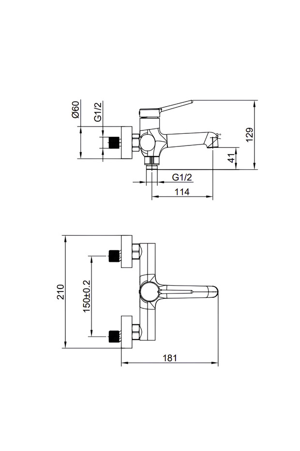 Flow Bathroom Faucet Chrome Fl2500 - 4