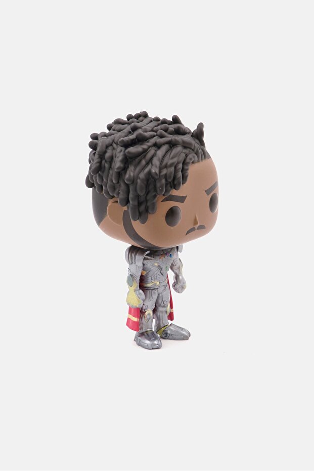 Bobble Head Infinity Killmonger Figure, Black/Silver - 2