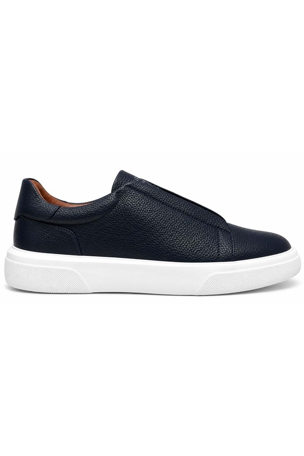 112230257 Dante Sneaker Men's Leather Shoes Dark Blue