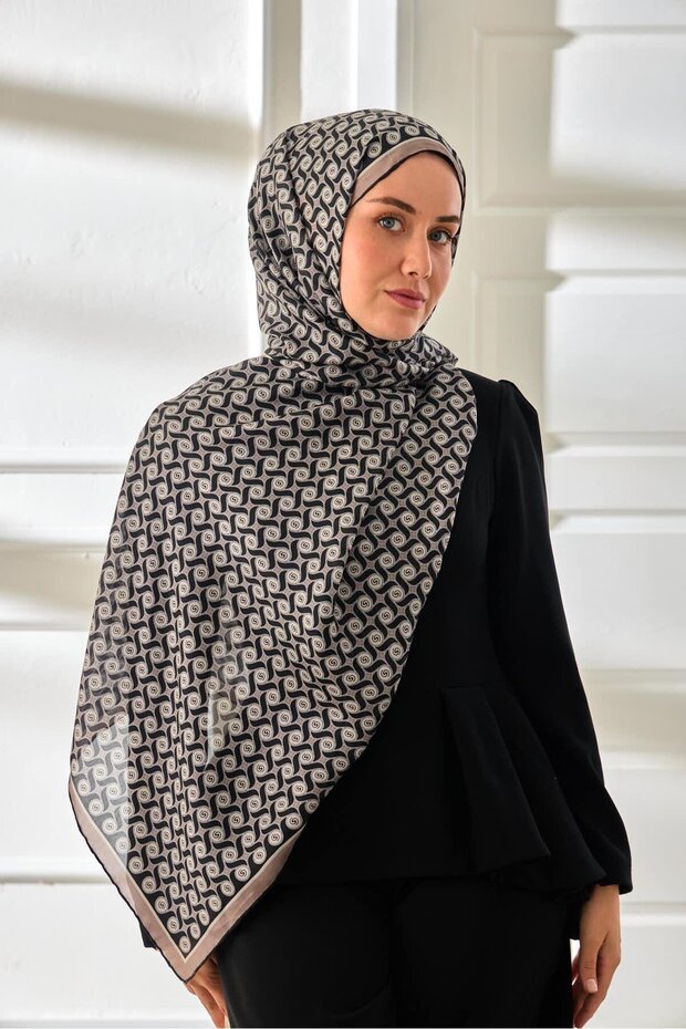 100% Voile Silk Shawl 441003-19