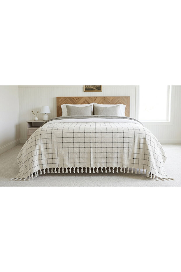 Bedspread, Pique, Sofa Cover, Multi-Purpose Cover 130 X 180 cm