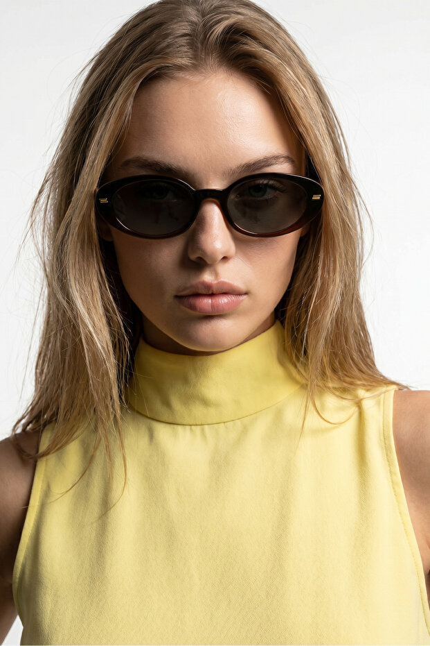 Seldan Green Nude Green Sunglasses