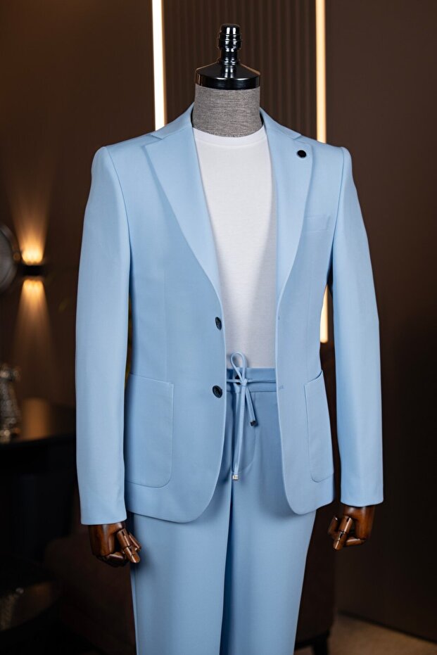 Sports suit ice blue