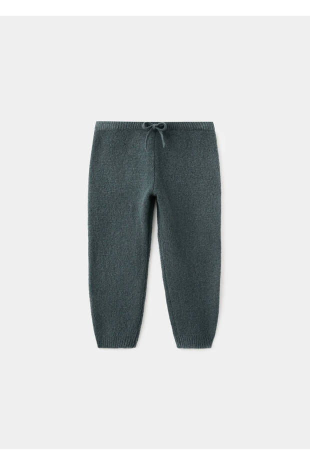 Tie-Detailed Knitwear Pants
