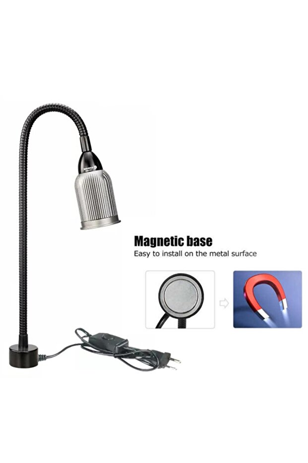 Sunshine SS-804 Manyetik Tabanlı LED Masa Lambası | Güçlü Işık Teknik Servis ve Hobi Çalışma Lambası - 2