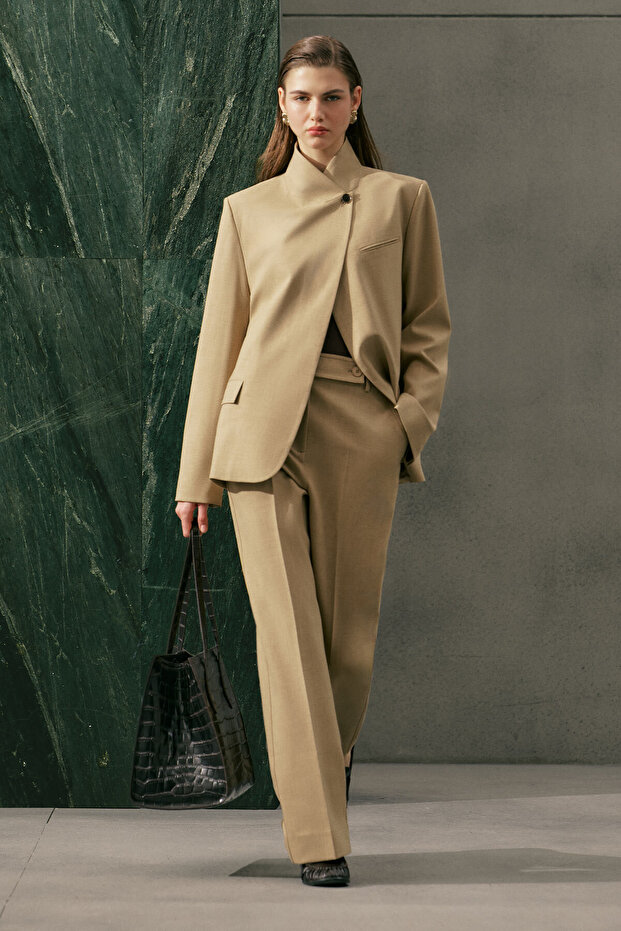 Jachetă tip blazer MILANDA, camel - 2