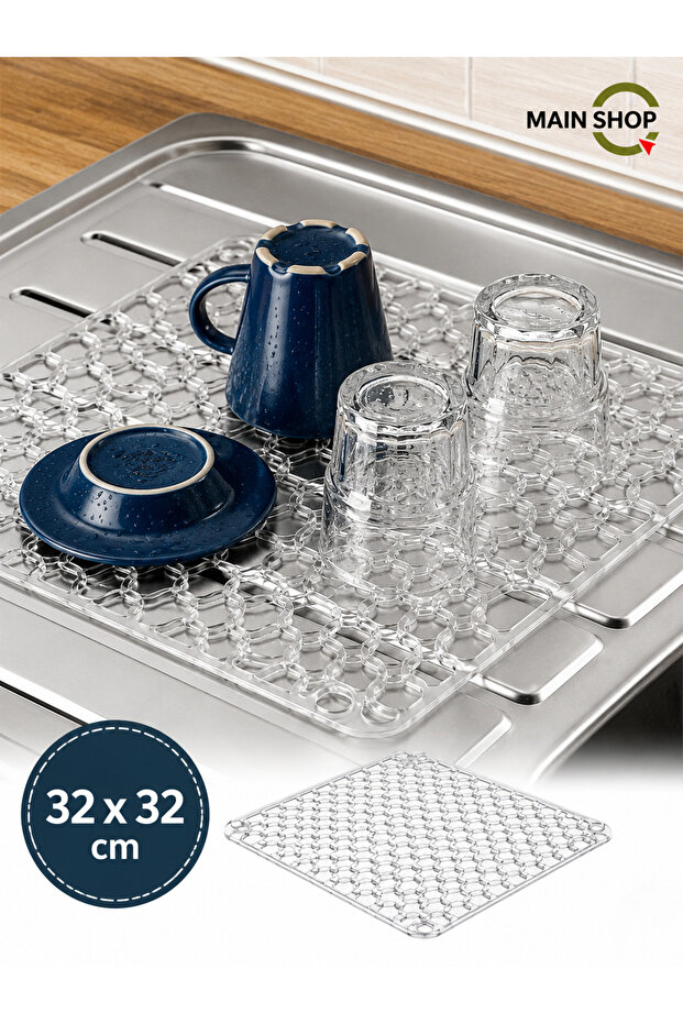 Sink and Freezer Mat Transparent Sink Carpet 32 cm M-111