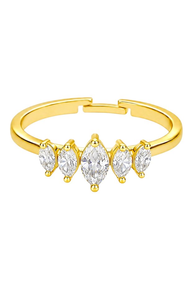 Luxury Marquise Series Adjustable Ring