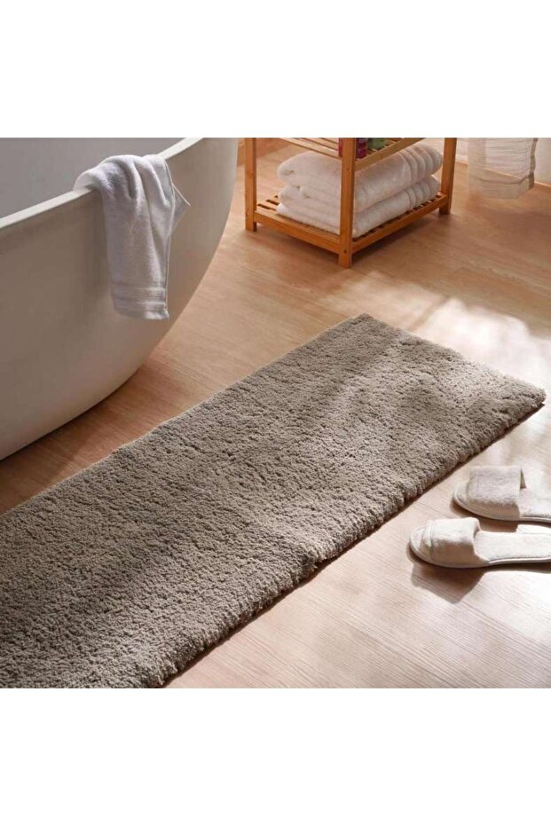 Ultima Microfiber Plush Bathmat 50X150CM- Beige