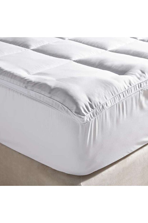 Microshield Anti Allergy Quilted Mattress Pad 90x200+33cm - White
