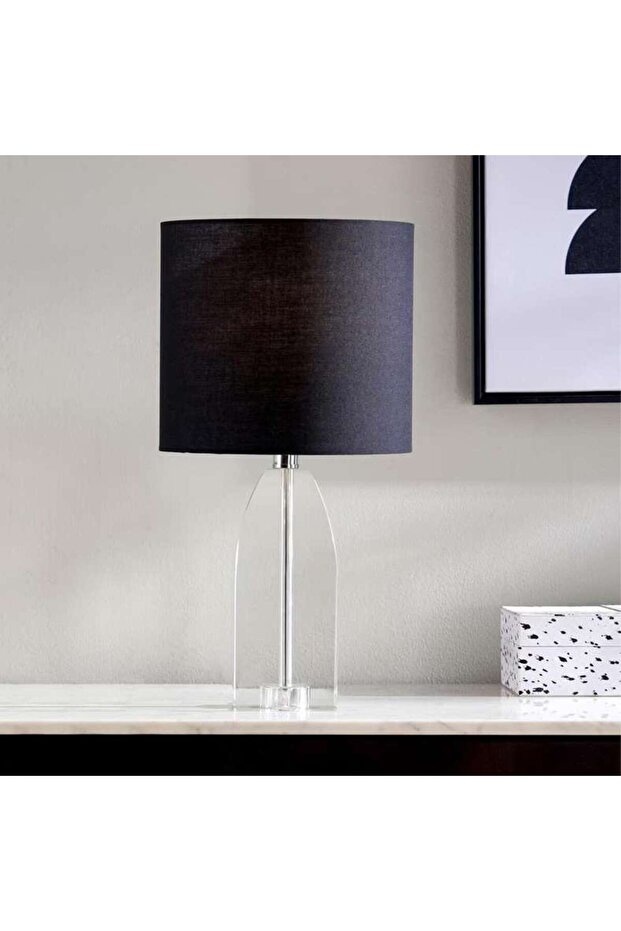 Ayami E27 Crystal Table Lamp 25x52cm - Clear