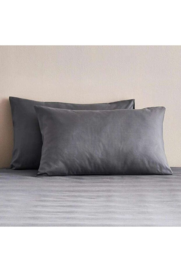 Everyday 2-piece Pillowcase 45x70cm - Silver