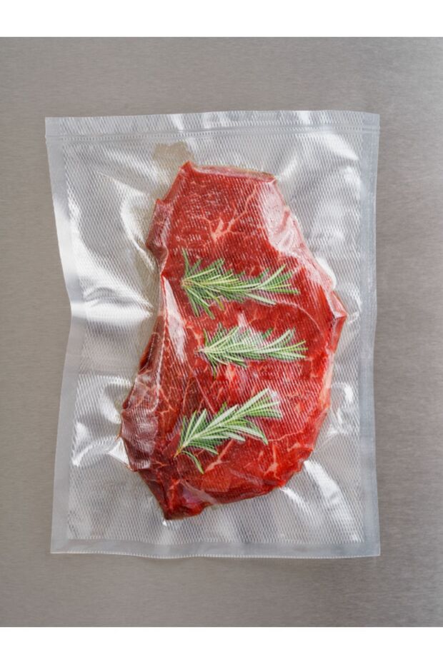 Serrated Vacuum Bag 20cm X 25 Cm, 25 Pieces