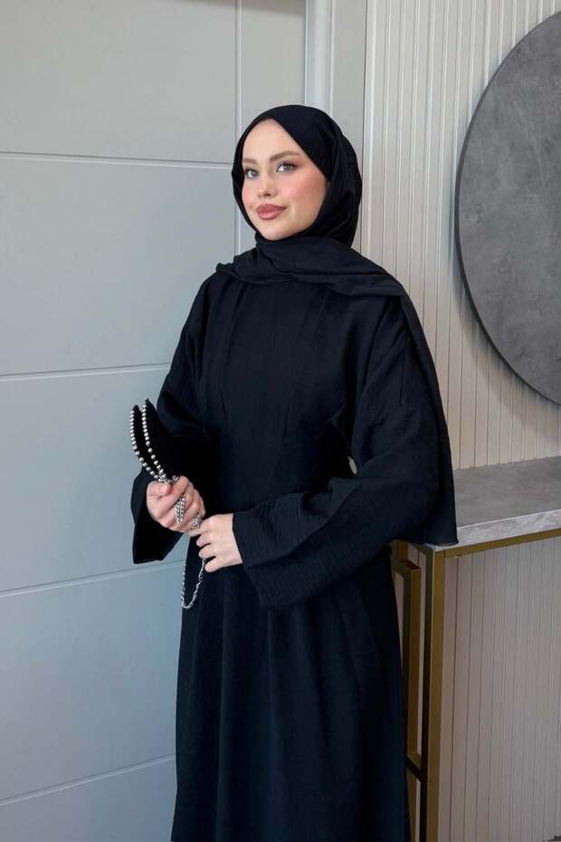 Rochie Eiffel cu curea neagră - 4