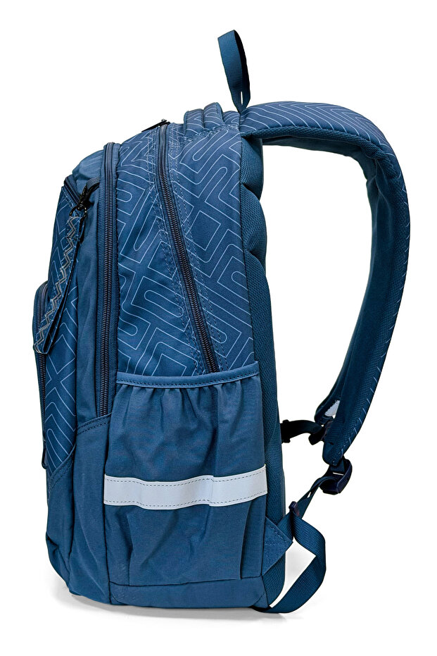 Geometric Patterned School Backpack 24450 - 4