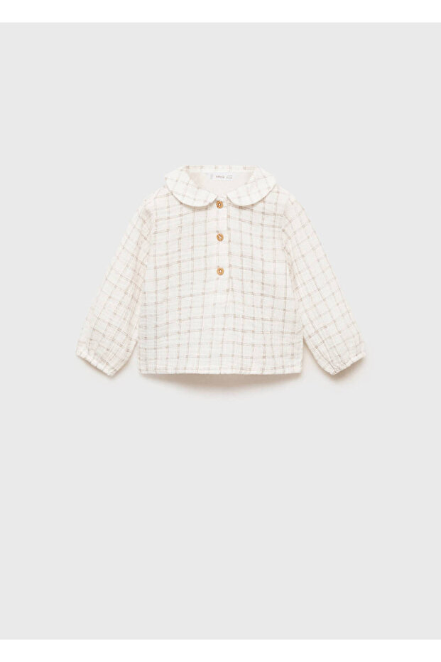 Checked Cotton Blouse