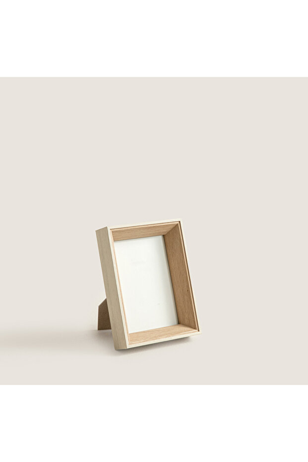 Depth Photo Frame 10X15 Cream (13.5X4X18 cm) Natural