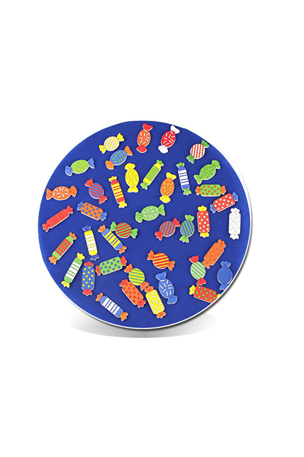 A Wooden Children Candy Game Shape Memory Matching Toy Color Cognition Parent-child Interaction Boy