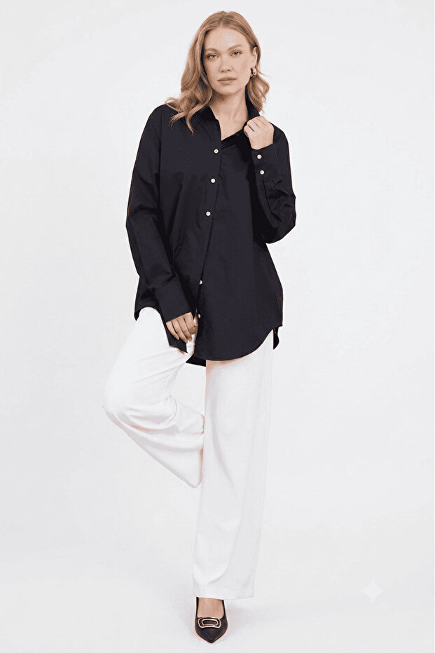 Basic Oversize Shirt - 2