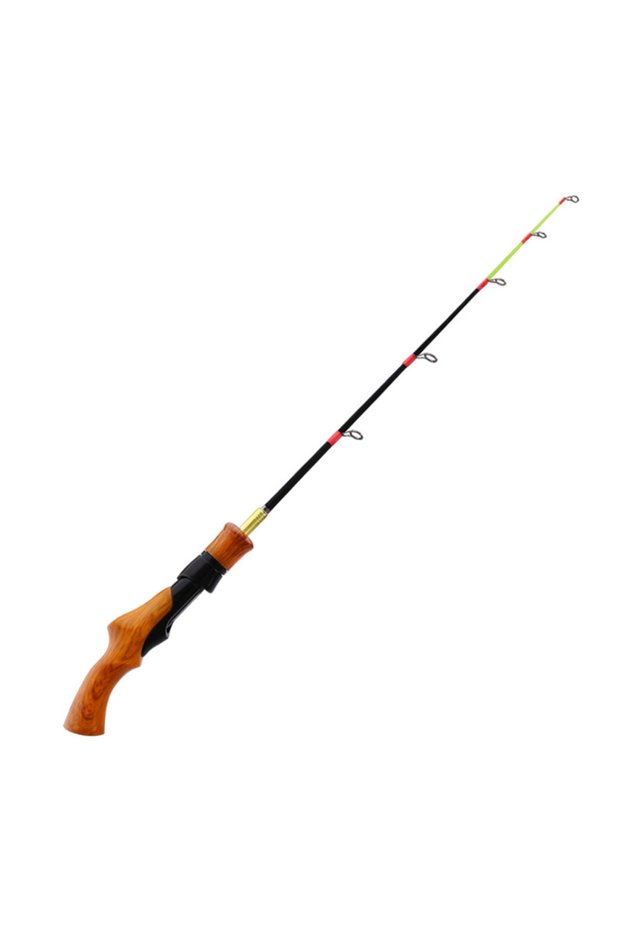 0.62m A WEIHE 62cm Mini Telescopic Ice Fishing Rod Portable Carbon Fiber River Shrimp Carp Fishing P