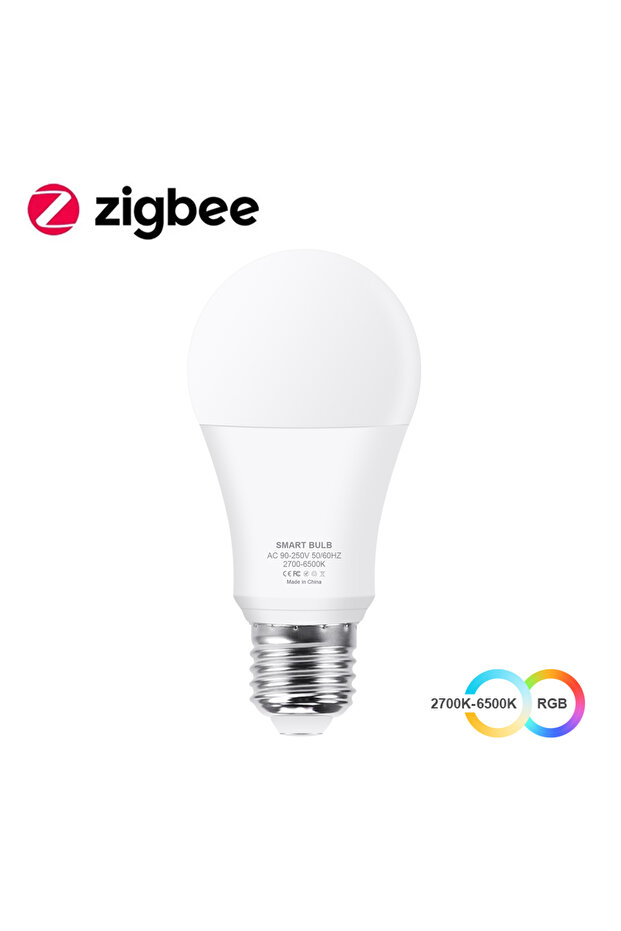 1 قطعة 85-265 فولت إصدار زيجبي تويا واي فاي مصباح إضاءة ذكي RGB E27 زيجبي ليد مصباح المنزل الذكي تويا زيجبي