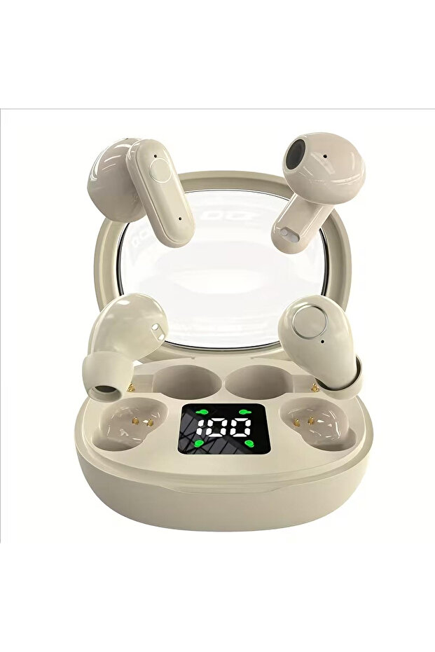 MULTI SK35-TWS Wireless Earbuds with Noise Cancellation, Mini Invisible Headphones, Suitable for Exe