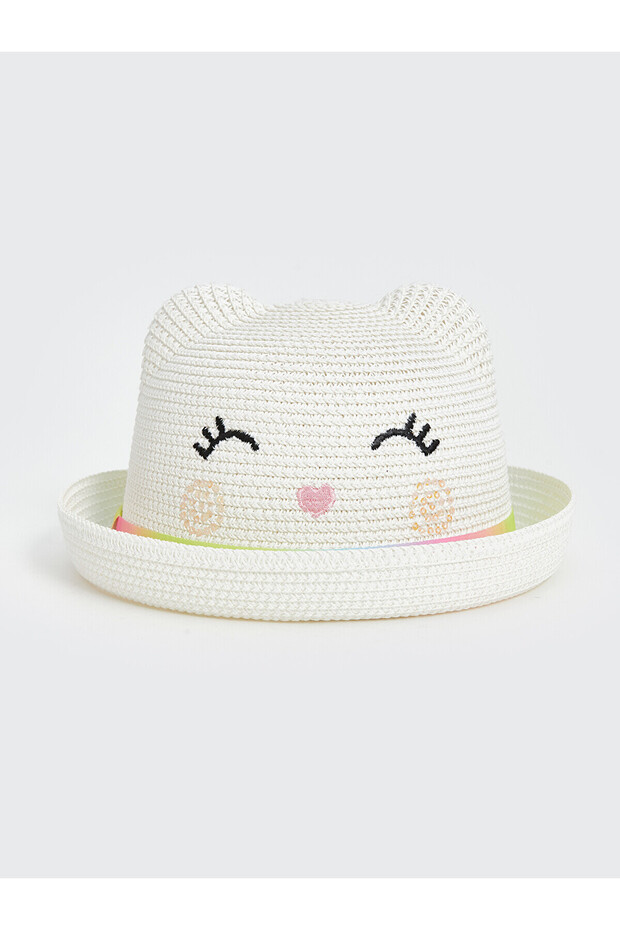 Trendlucky Girl's Straw Hat with a Difference