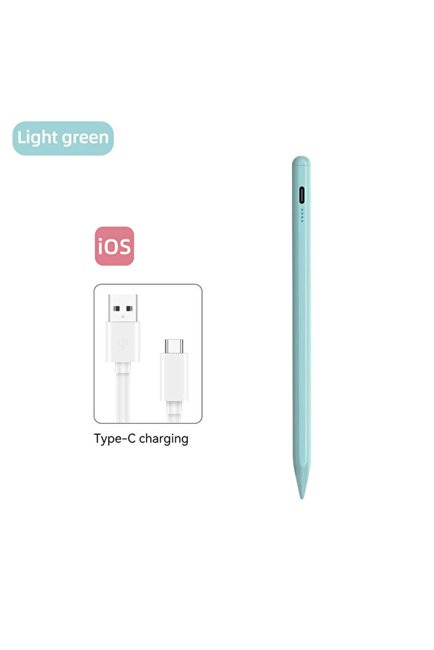 light green Stylus For Apple Pencil 2026 iPad Air 11 13 M2 M3 Pro 13 11 M4 M5 5/6/7/8/9/10th/11th Ge
