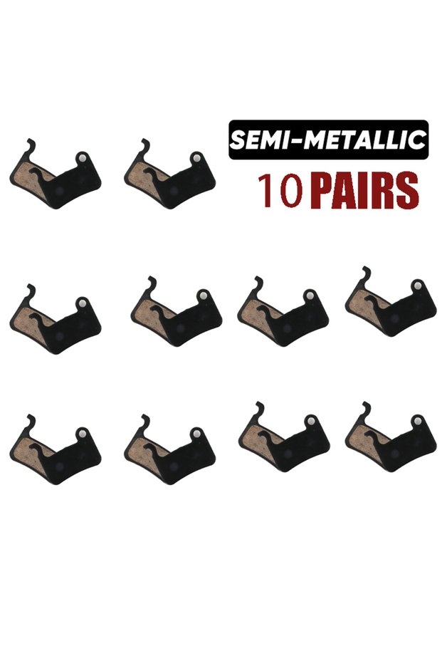 10 pair TESNO Resin Disc Brake Pad For SHIMANO A01S Wear-resistant Hydraulic Brake Pads MTB Brake Pa