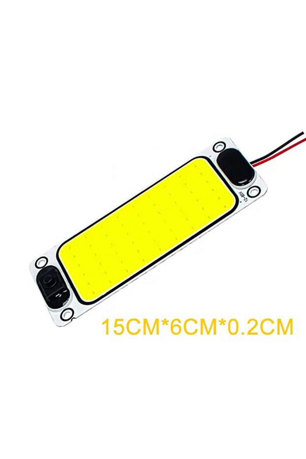 شريط إضاءة القراءة الداخلي للمقصورة 2 قطعة 108/54LED 12 فولت 24 فولت COB Highlight Cabin Interior Reading Light Bar