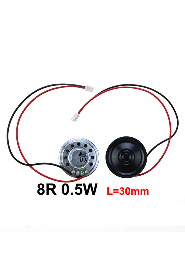 30mm 1X 8 Ohm 8R 0.5W Mini Ultra-thin Horn Speaker Diameter 20mm 23mm 28mm 30mm 36mm 40mm 50mm 57mm