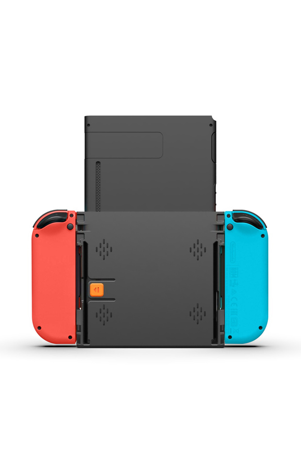 Black RGEEK Vertical Bracket Grip Flip for Nintend Switch OLED/Switch Game Console to Play Vertical