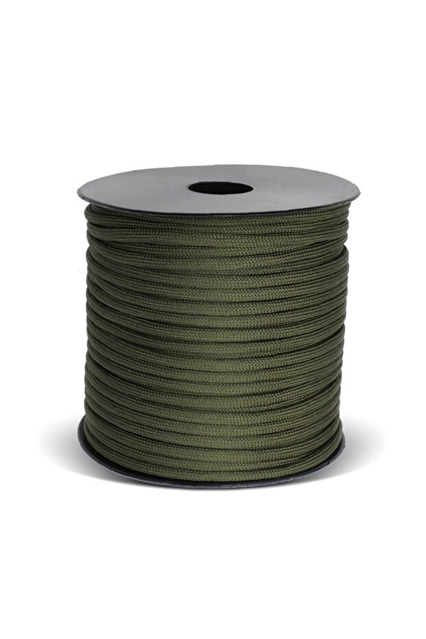 50m Army green 50m 550 Paracord 9 Strand 4mm Tactical Parachute Cord Camping Accessories DIY Weavin