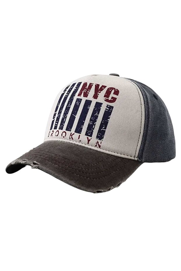 Unisex Vintage Nyc Brooklyn Embroidered Adjustable Baseball Cap Hat