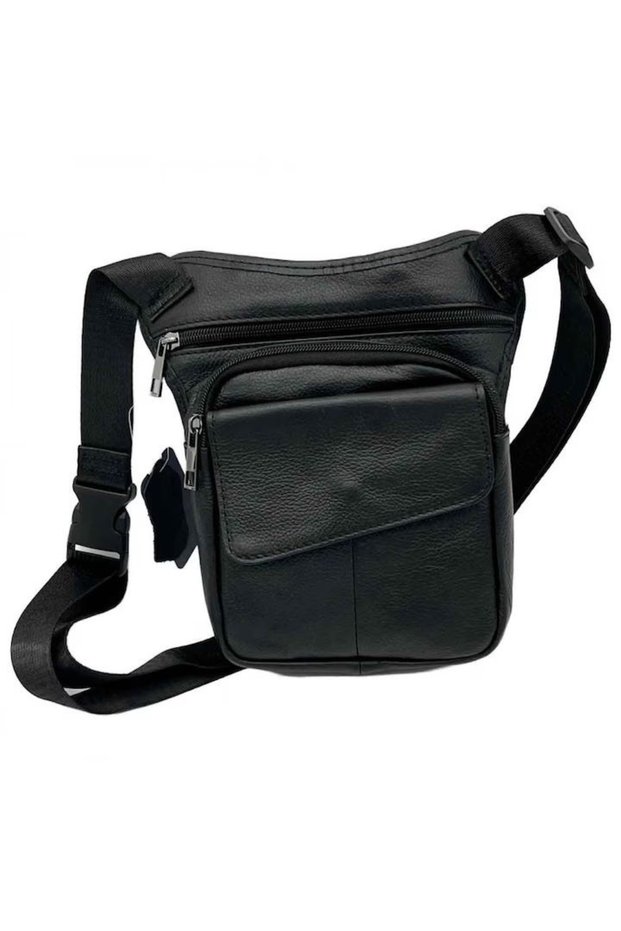 Black textile bag