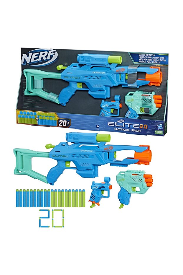 ΣΕΤ NERF 3 ELITE BLASTERS 2.0 TACTICAL PACK - 7