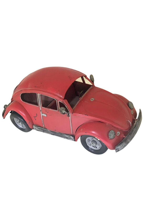 Vintage Metal Beetle Model – Classic Handmade Car Decor