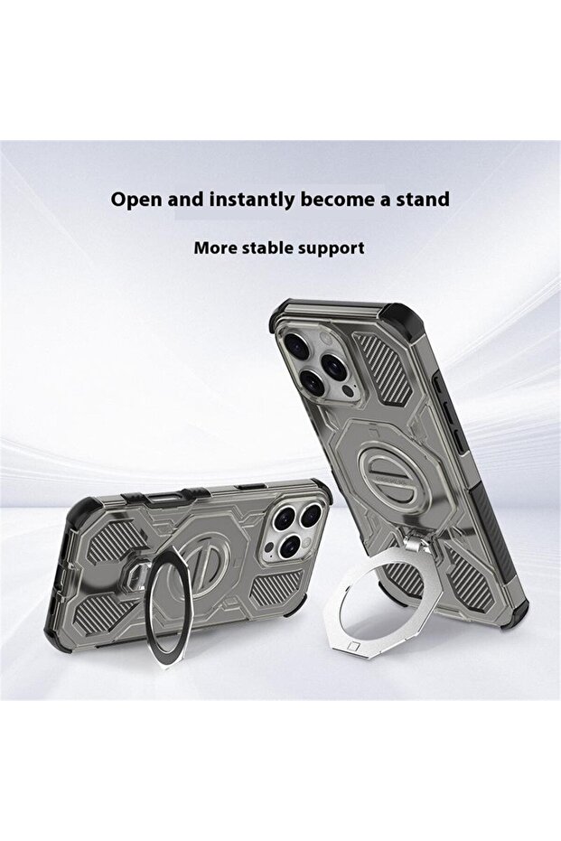 iPhone 16 Pro Case, Carbon Shield PRO, shockproof, white - 5