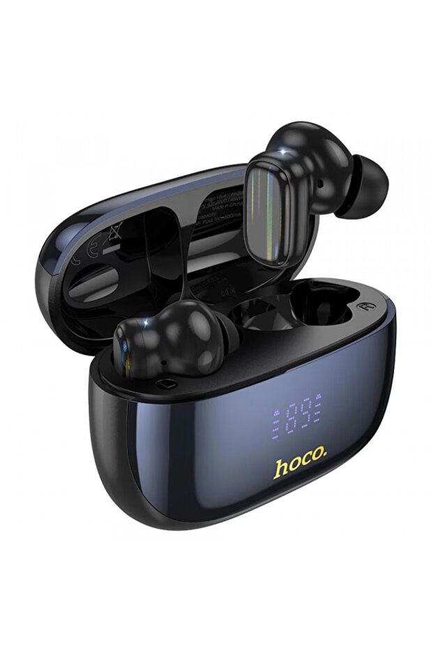Handsfree Bluetooth HOCO EQ20, TWS, ANC, MultiPoint, Negru