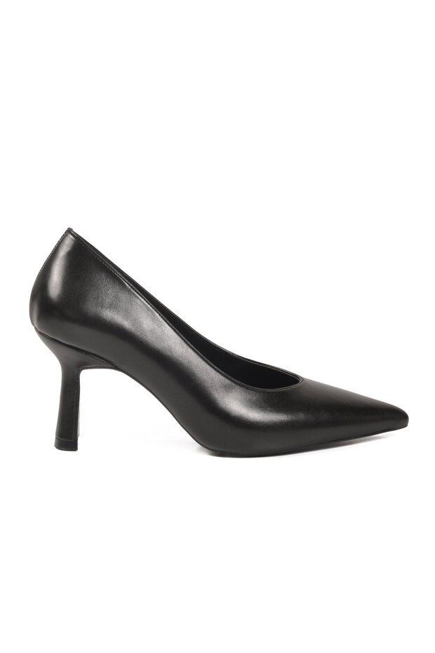 Black Thin Heeled Women's Evening Dress Shoes 593052 Z